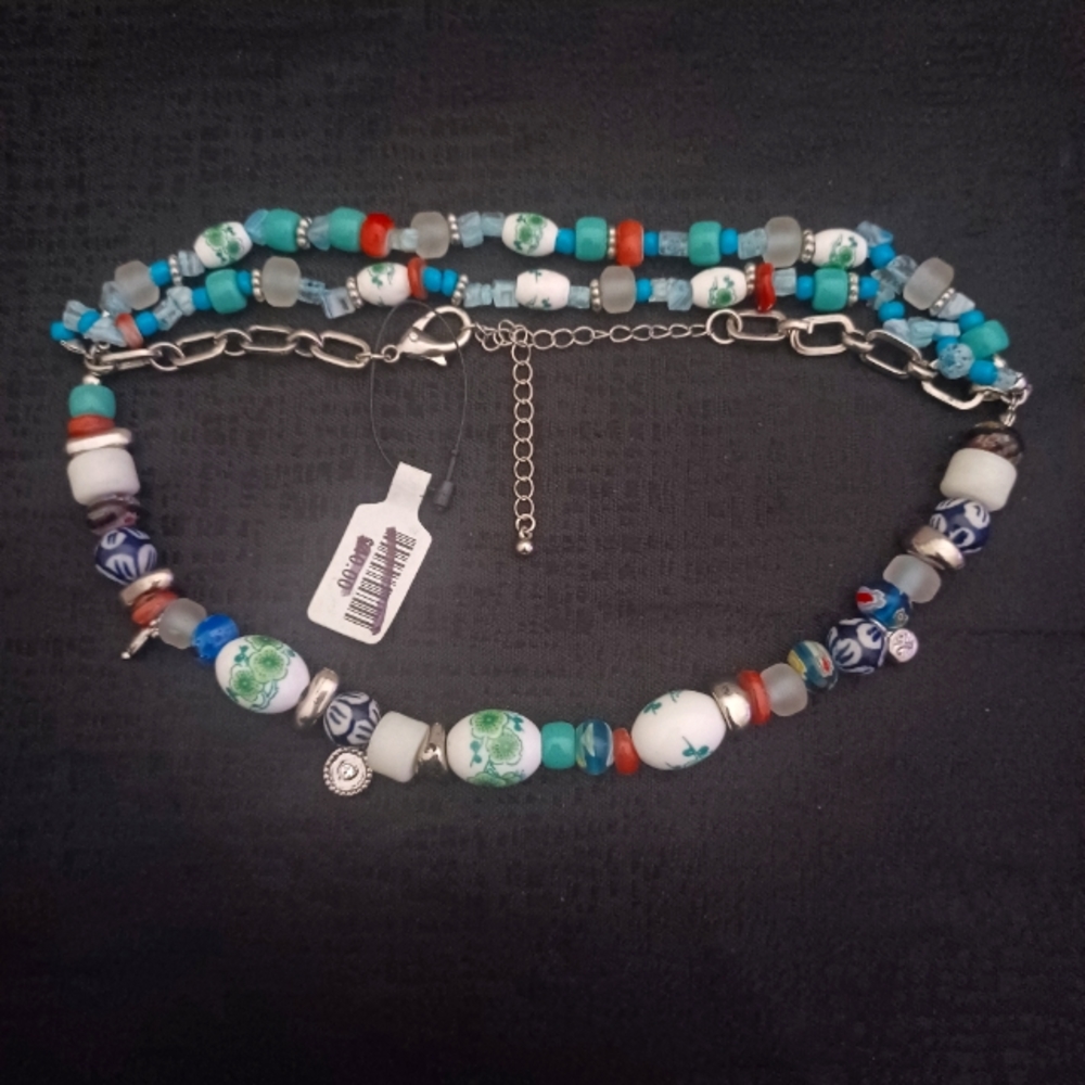 Artisanal Beaded Necklace